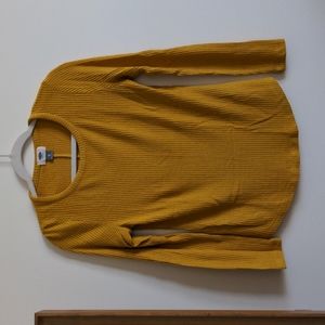Old Navy Ribbed Long Sleeve Cozy Top